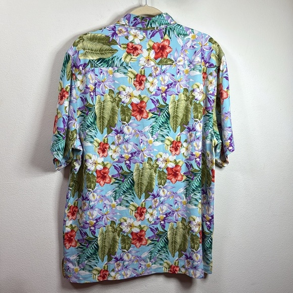 (P) Tommy Bahama Tropical Floral Men's Shirt
100% Silk, Size L, New - Picture 5 of 16